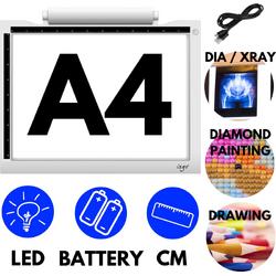 IZGO|Light Pad A4|Diamond Painting Volwassenen|Dimbaar|Draadloos|Lichtbord Hobby|LED Lightpad